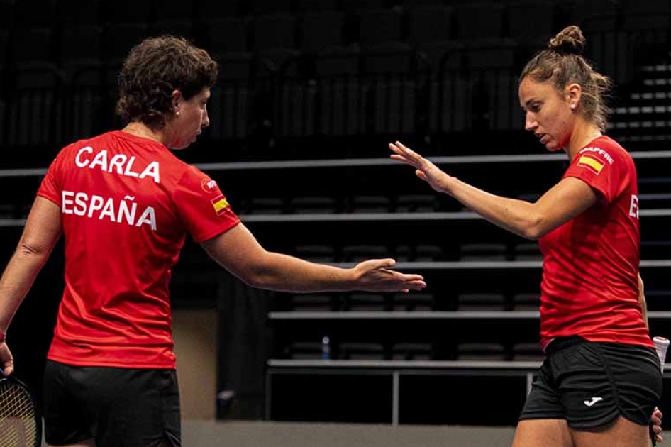 La Selección Española MAPFRE de Tenis debuta en las Finales de la BJKC contra Eslovaquia La Selección Española MAPFRE de Tenis debuta en las Finales de la BJKC contra Eslovaquia