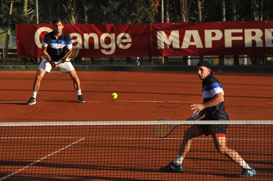 Primera jornada del Campeonato de Espaa MAPFRE de Tenis - Copa Orange en Sabadell