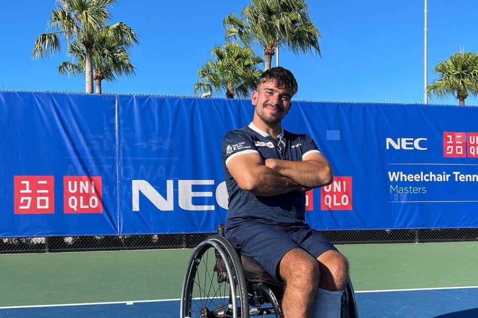 Martn de la Puente se despide en la fase de grupos del Masters de tenis silla en Orlando