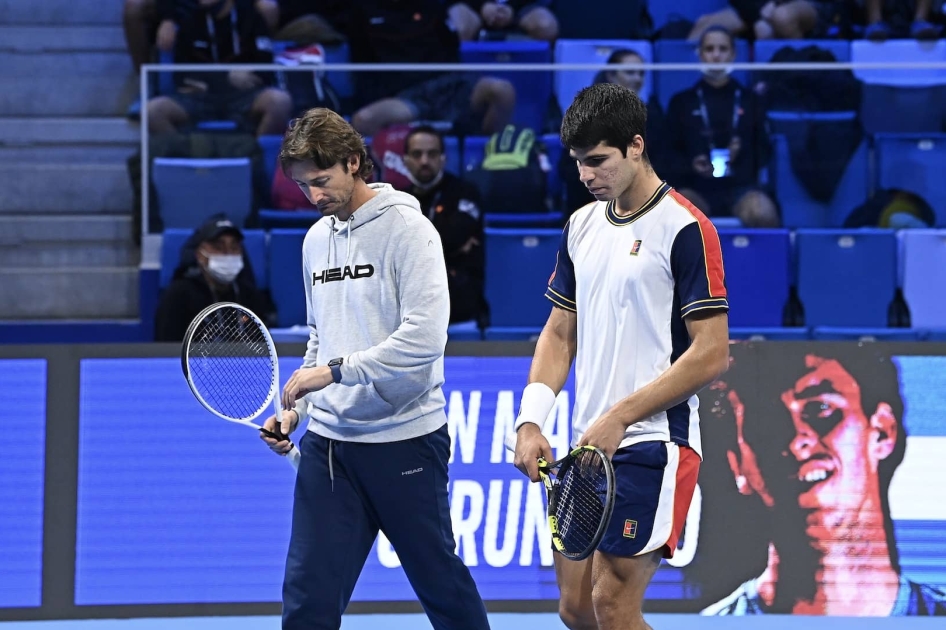 Carlos Alcaraz parte como primer favorito en las Next Gen ATP Finals de Miln