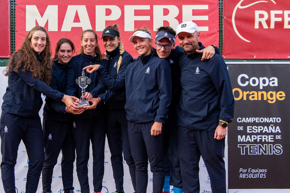 El RCT Barcelona-1899 revalida el ttulo en el Campeonato de Espaa MAPFRE de Tenis - Copa Orange en Murcia