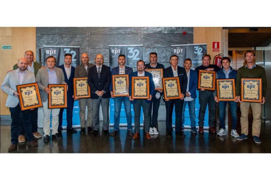 El Registro Profesional de Tenis entrega sus distinciones a los Mejores del año 2021