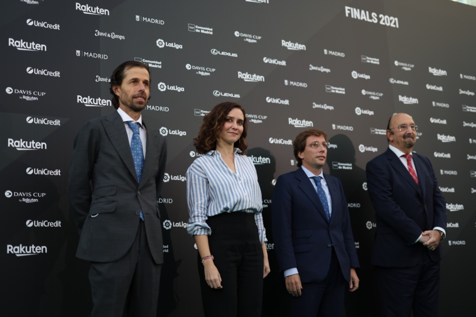 Madrid presenta las Finales de la Copa Davis 2021