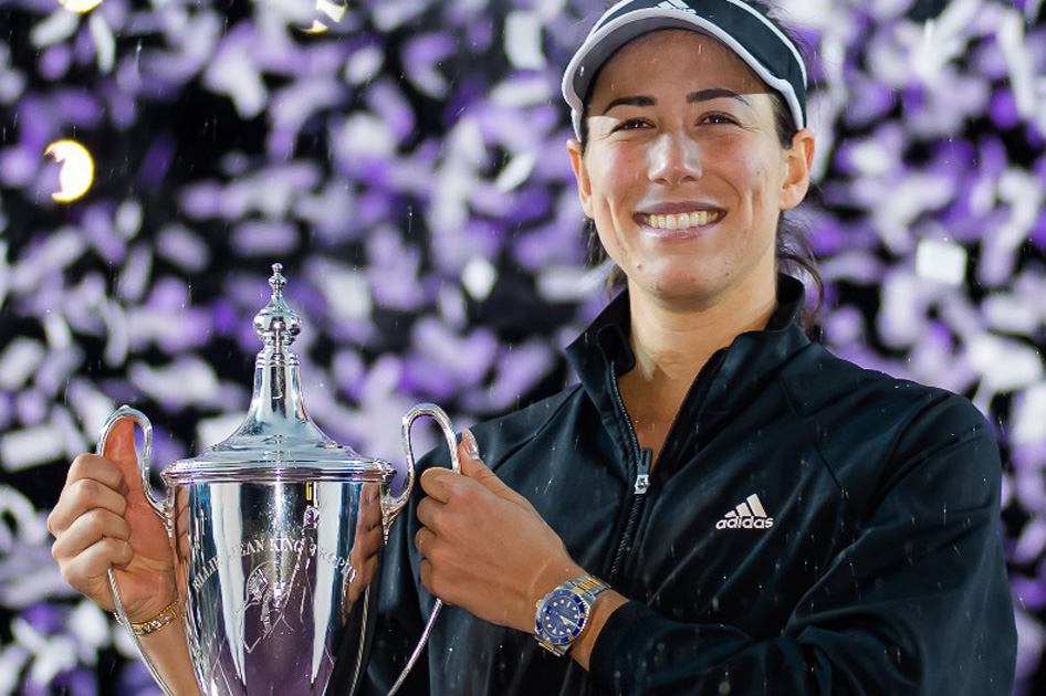 Garbie Muguruza consigue un histrico triunfo del tenis espaol en el Masters