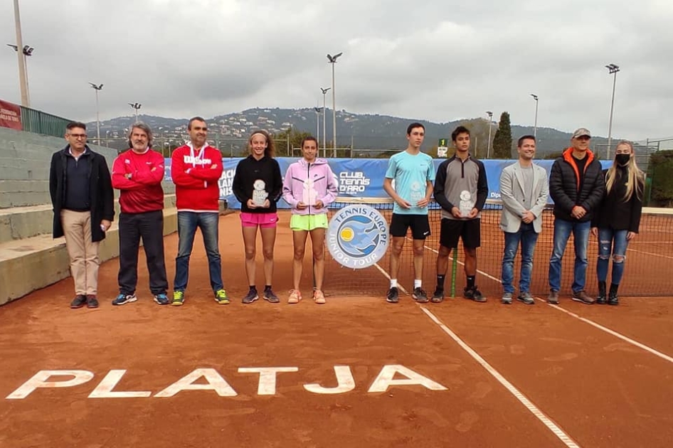 Luis García Páez gana en casa su primer título internacional en el Sub'16 de Platja d'Aro Luis García Páez gana en casa su primer título internacional en el Sub'16 de Platja d'Aro