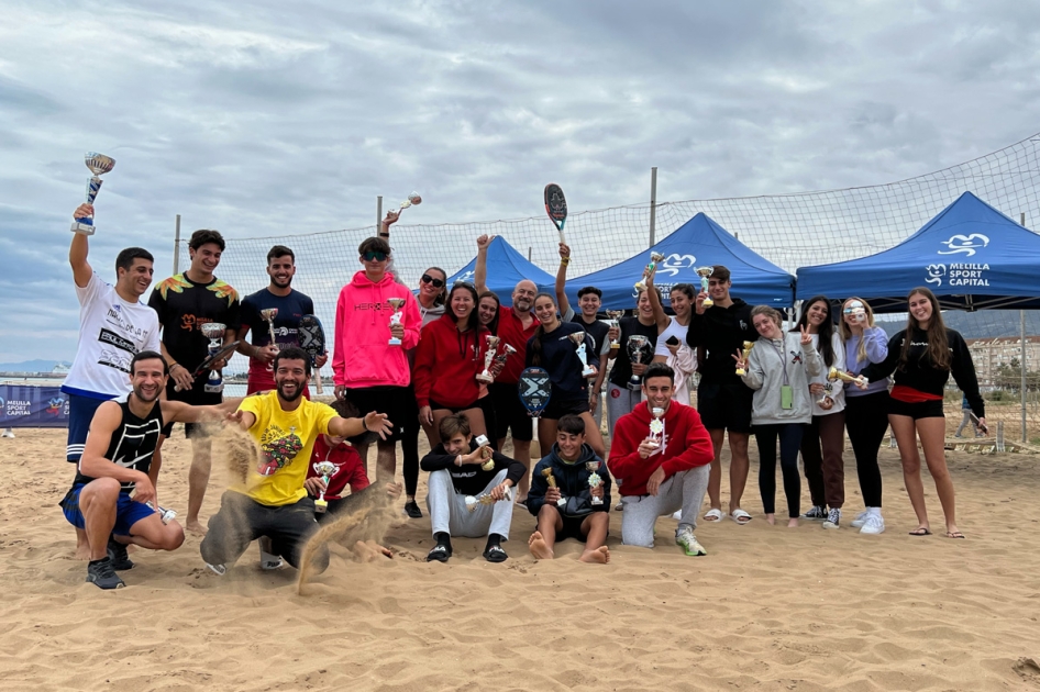 Lpez-Tejada y Fernndez-Costa se llevan el internacional de tenis playa de Melilla