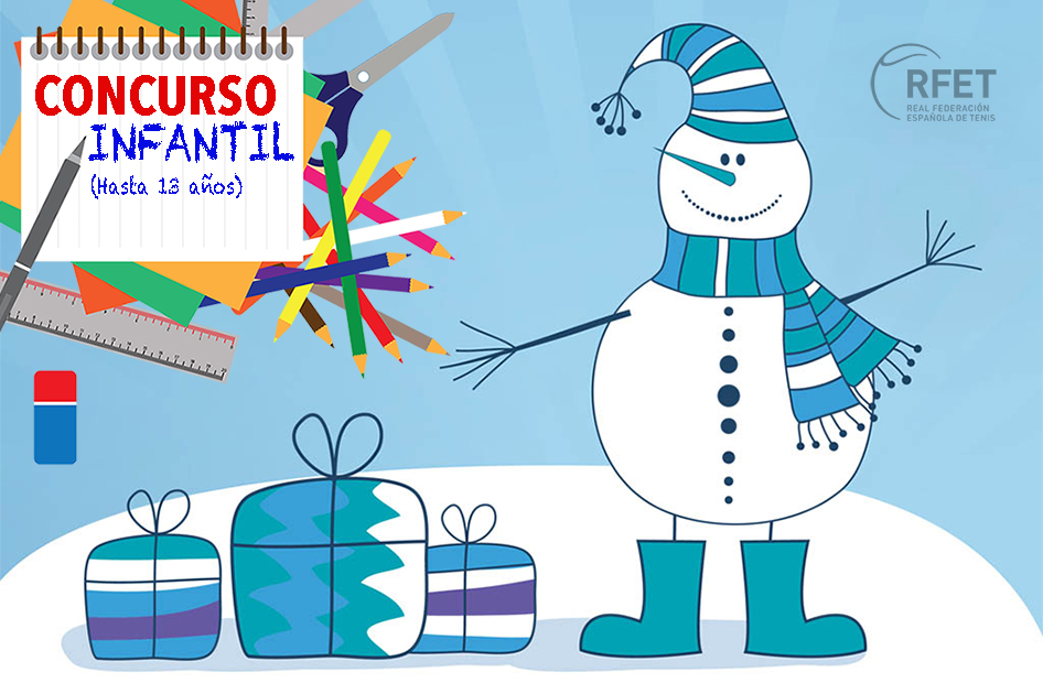 Concurso infantil de dibujo para la Postal de Navidad de la RFET