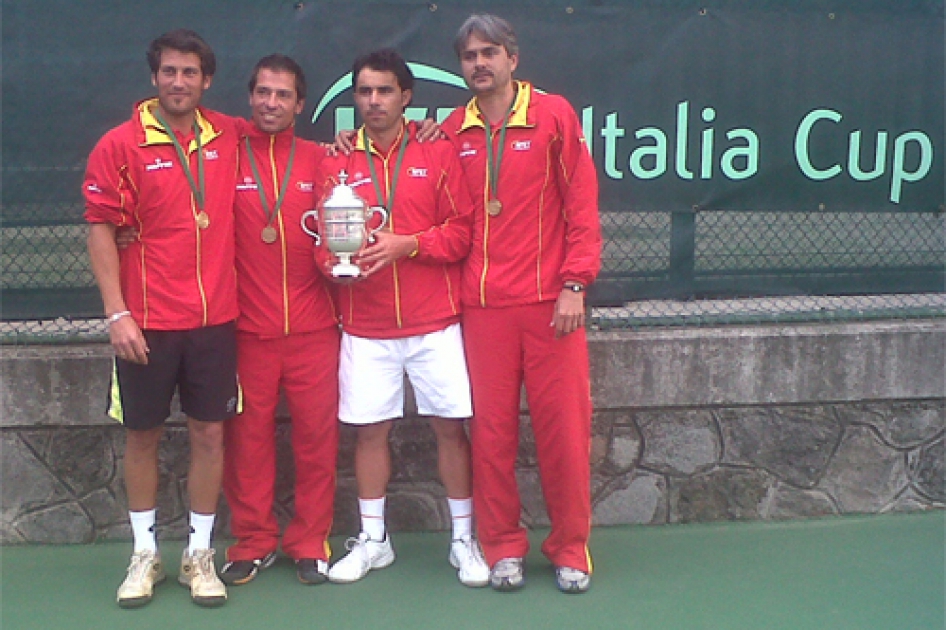 El equipo masculino +35 gana la Italia Cup en los Mundiales de Veteranos de Mxico