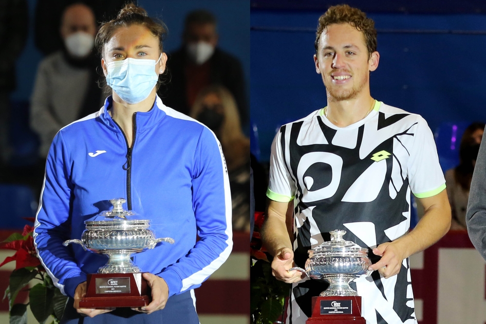 Sara Sorribes y Roberto Carballs conquistan el III Mster MAPFRE de Tenis en Valladolid