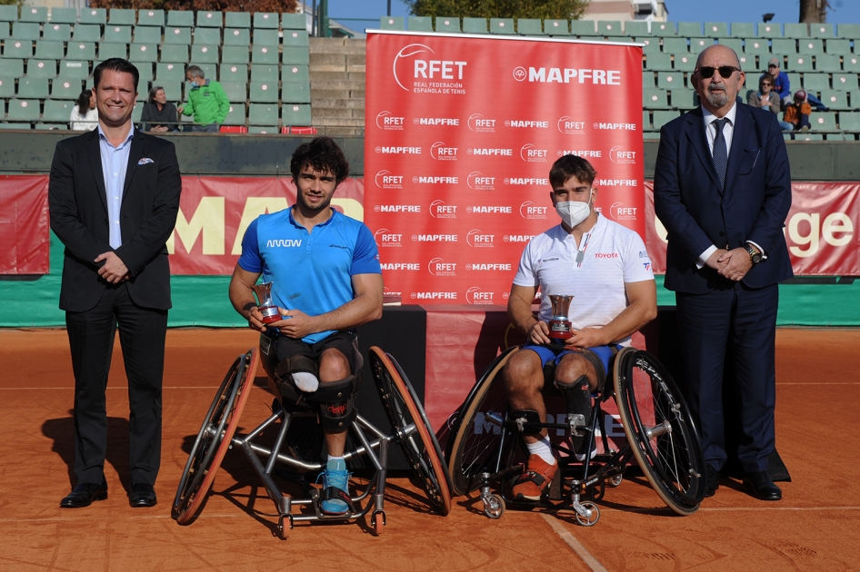 Martn De La Puente conquista su quinto Campeonato de Espaa MAPFRE de Tenis en Silla en Barcelona