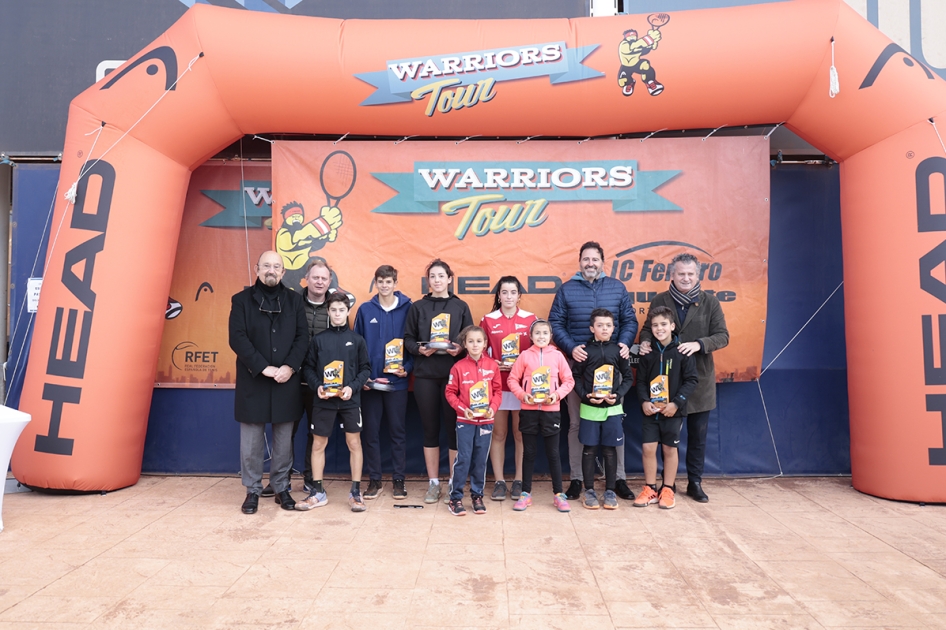 Ganadores del primer torneo del circuito Ganadores del primer torneo del circuito