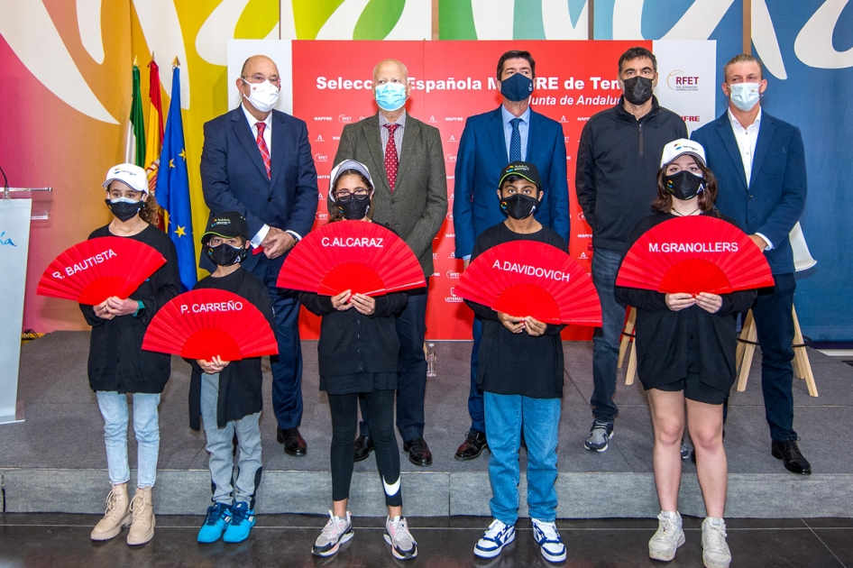Bautista, Carreño, Alcaraz, Davidovich y Granollers jugarán la Copa Davis en Marbella Bautista, Carreño, Alcaraz, Davidovich y Granollers jugarán la Copa Davis en Marbella