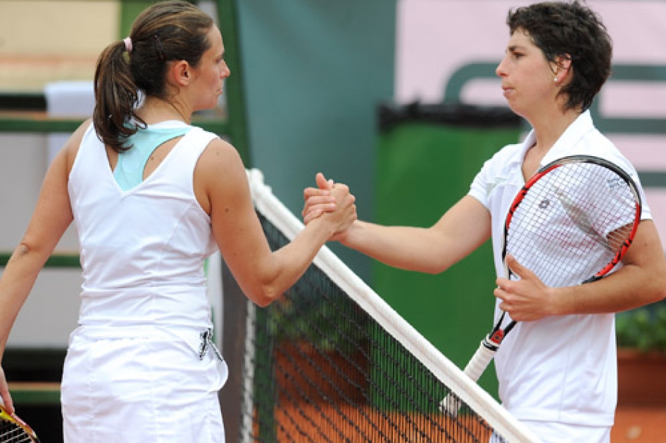Mª José Martínez, Anabel Medina y Carla Suárez debutan con victoria en Marbella Mª José Martínez, Anabel Medina y Carla Suárez debutan con victoria en Marbella