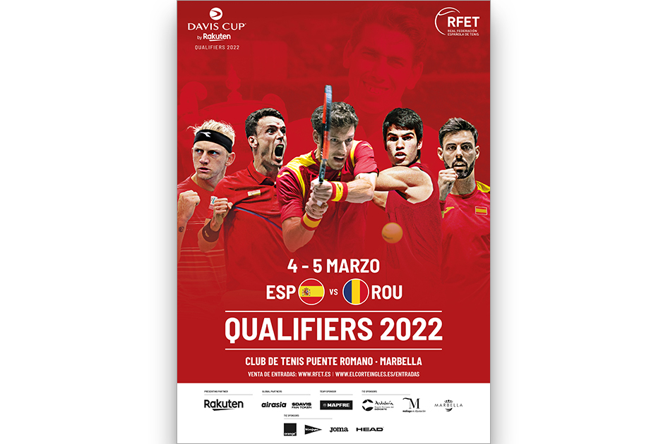A la venta los abonos para el Qualifier de Copa Davis España-Rumanía en Marbella A la venta los abonos para el Qualifier de Copa Davis España-Rumanía en Marbella