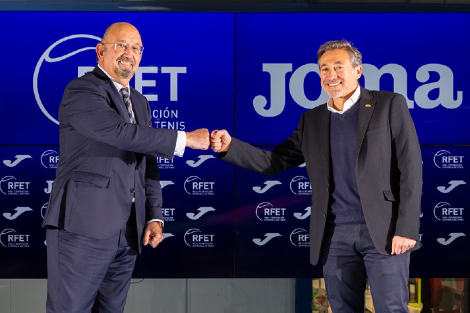 Joma será el nuevo patrocinador técnico de la Real Federación Española de Tenis Joma será el nuevo patrocinador técnico de la Real Federación Española de Tenis