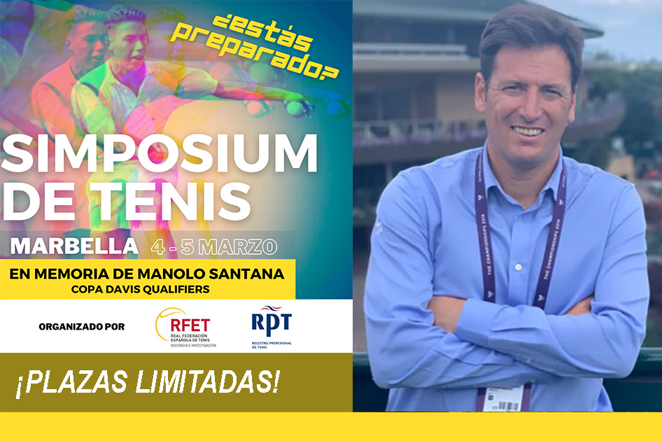 El representante de la ATP Fernando Snchez participar en el Simposium de Tenis en Marbella