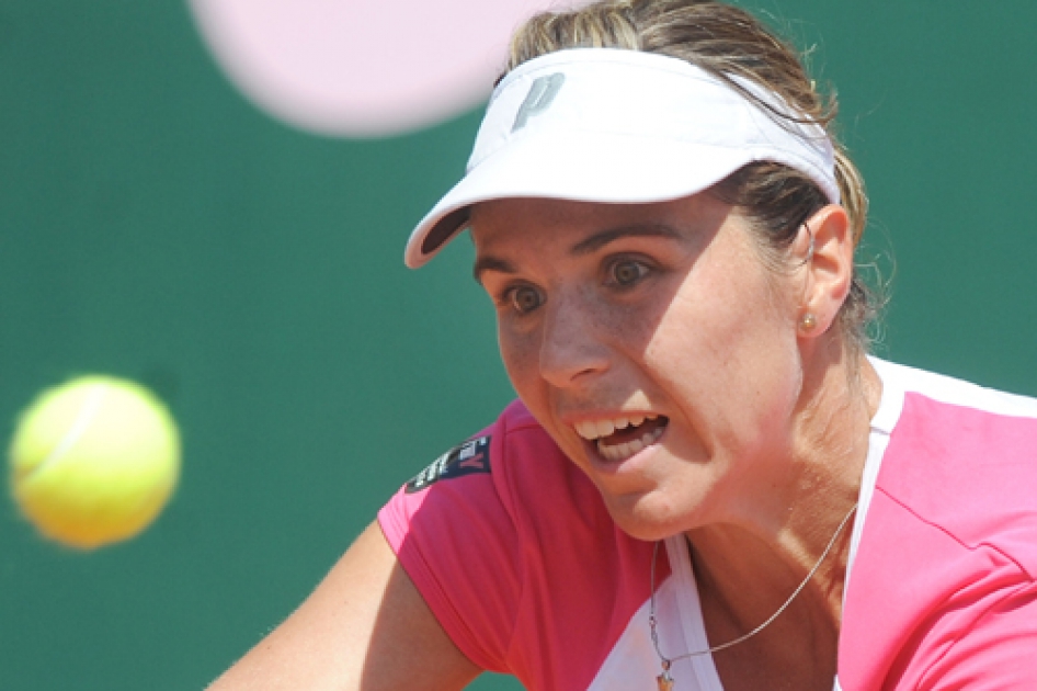 Mª José Martínez ya está en cuartos en Marbella donde Kim Clijsters debuta con problemas Mª José Martínez ya está en cuartos en Marbella donde Kim Clijsters debuta con problemas