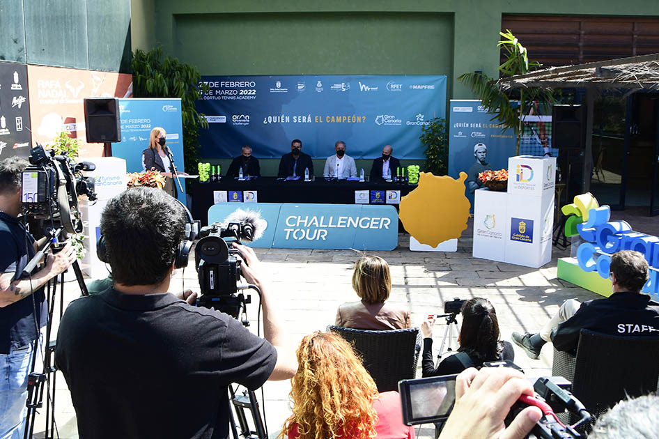 Gran Canaria iza el telón de torneos ATP Challenger en España