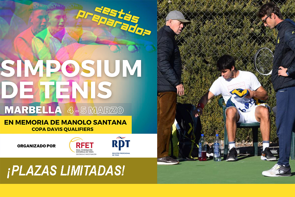 El Simposium de Tenis en homenaje a Manolo Santana contará con Antonio Martínez Cascales