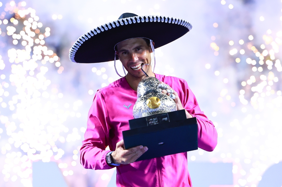 Nadal firma el mejor inicio de temporada de su carrera con un tercer triunfo en Acapulco Nadal firma el mejor inicio de temporada de su carrera con un tercer triunfo en Acapulco