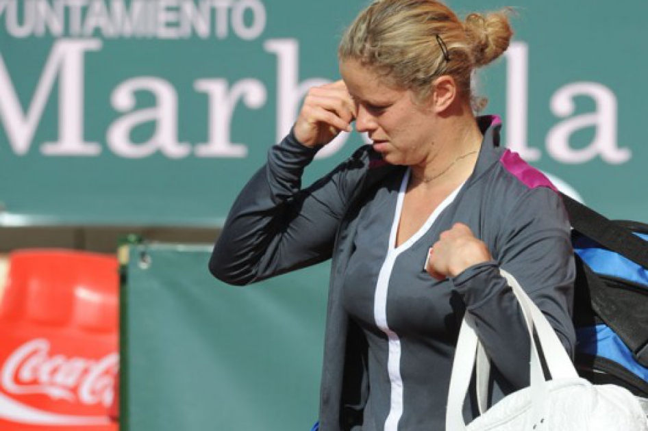 Beatriz García Vidagany da la campanada en Marbella al eliminar a Kim Clijsters Beatriz García Vidagany da la campanada en Marbella al eliminar a Kim Clijsters