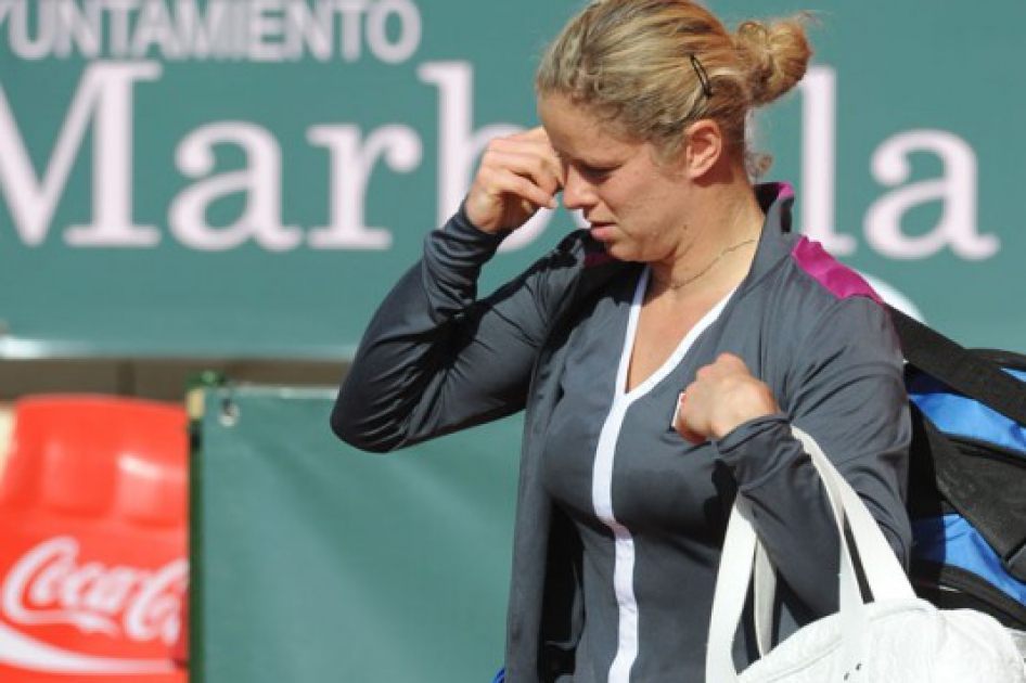 Beatriz Garca Vidagany da la campanada en Marbella al eliminar a Kim Clijsters