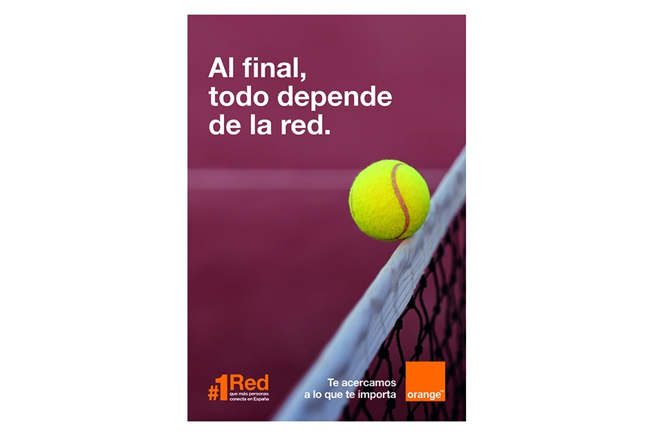 Orange renueva por otra temporada más el patrocinio de la Real Federación Española de Tenis