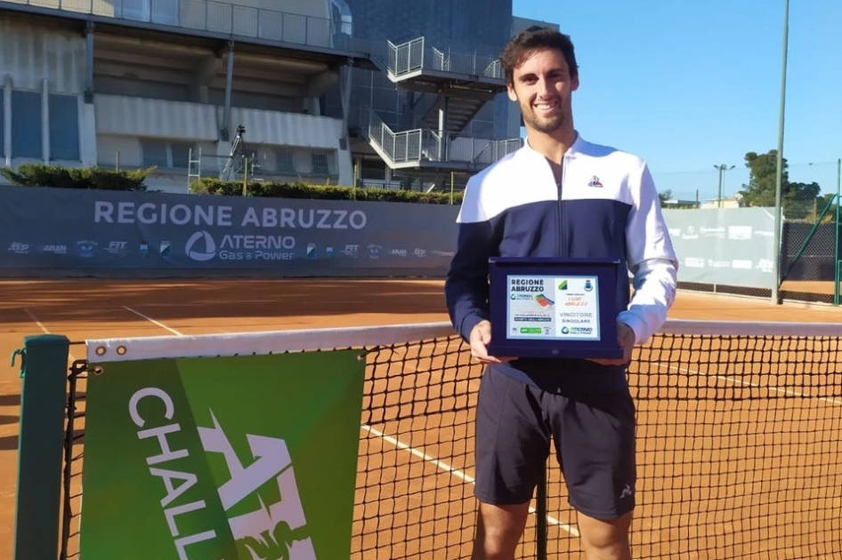 Carlos Taberner conquista su quinto ATP Challenger en Italia