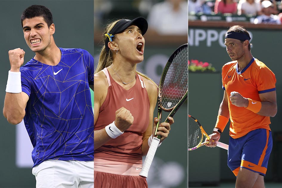 Tres espaoles en unas semifinales histricas de Indian Wells