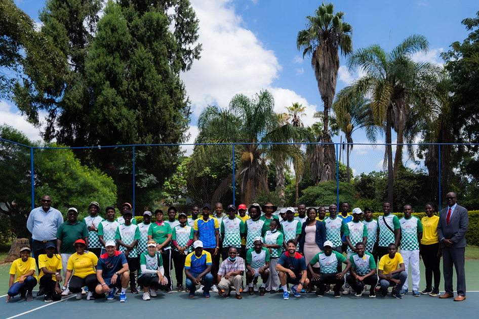 Enorme acogida de la iniciativa de la RFET en apoyo al tenis en Zimbabue