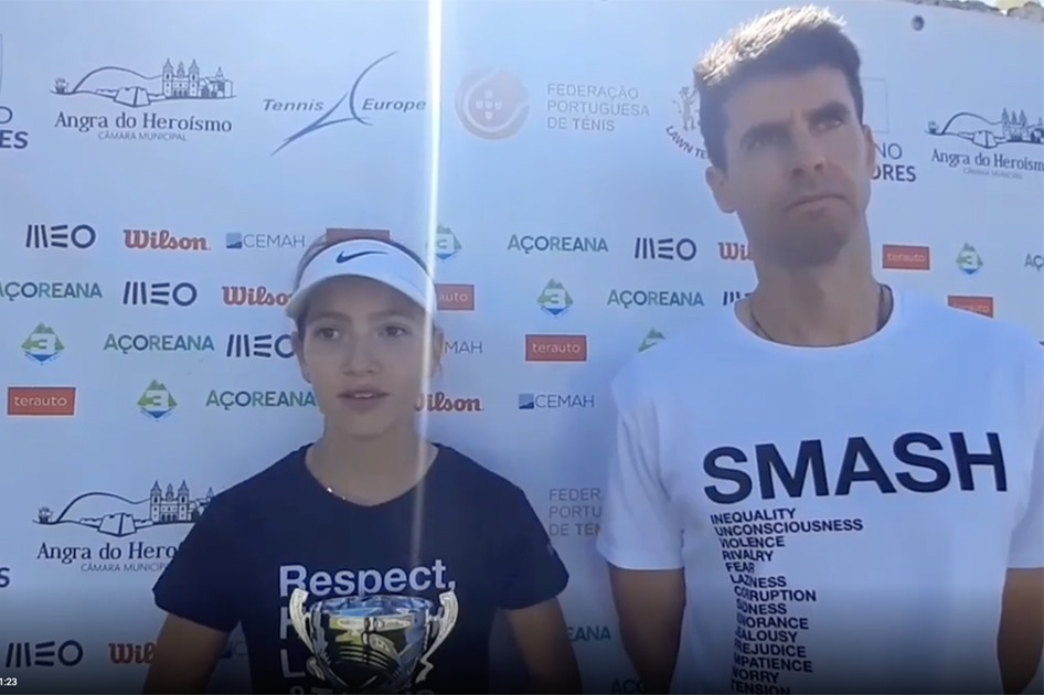 Final de la barcelonesa Claudia Vzquez en el infantil de las Azores