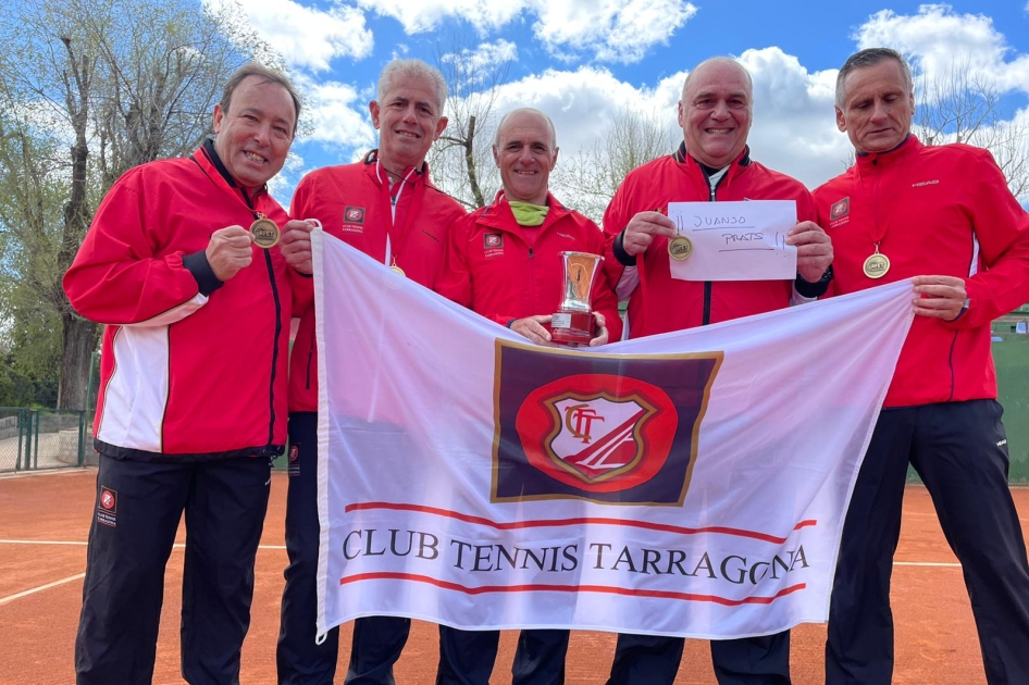 El CT Tarragona conquista su primer título de Campeón de España Masculino +55
