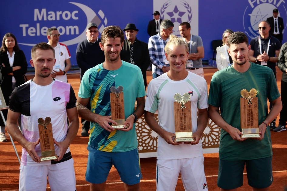 David Vega logra su segundo título ATP de dobles en Marrakech