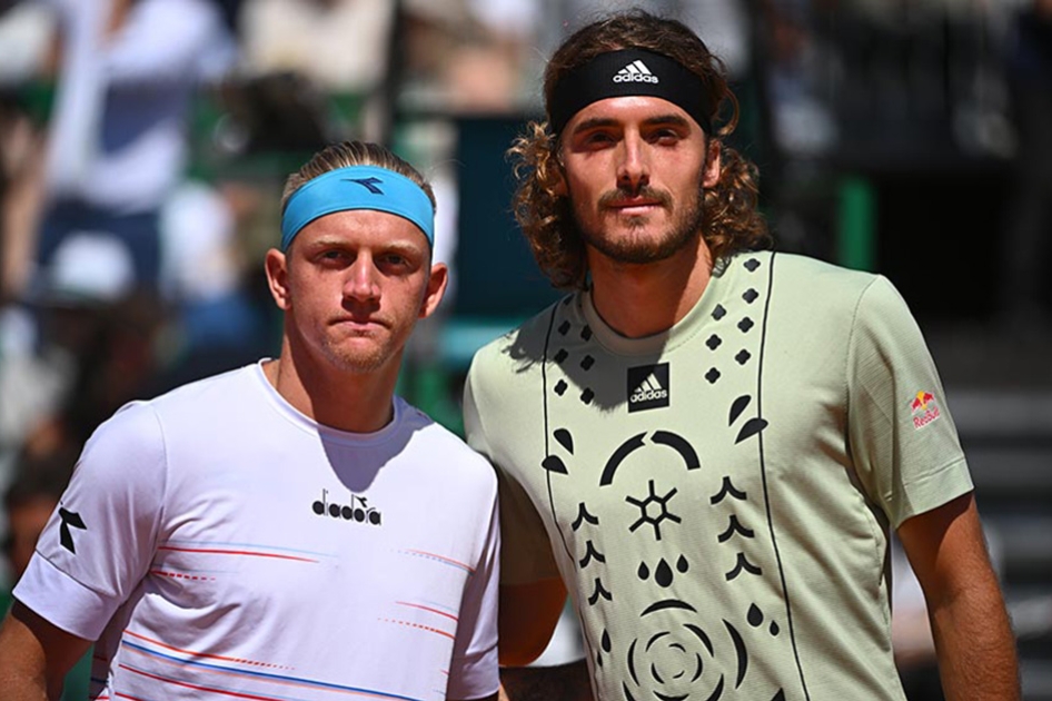 Brillante puesto de finalista de Alejandro Davidovich en Montecarlo ante Stefanos Tsitsipas