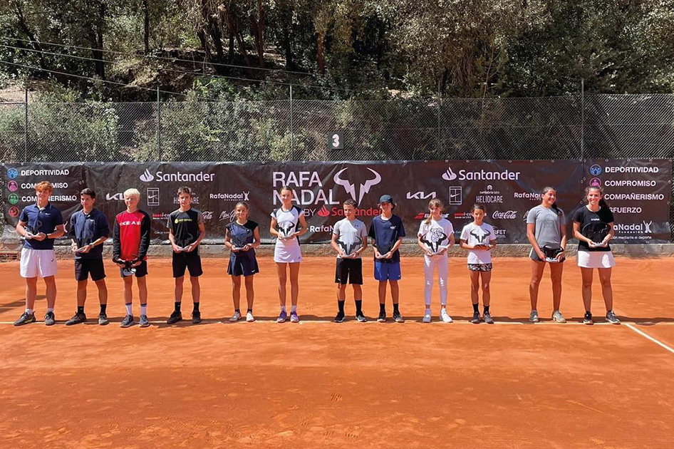 Tercer torneo del Rafa Nadal Tour by Santander en Valldoreix