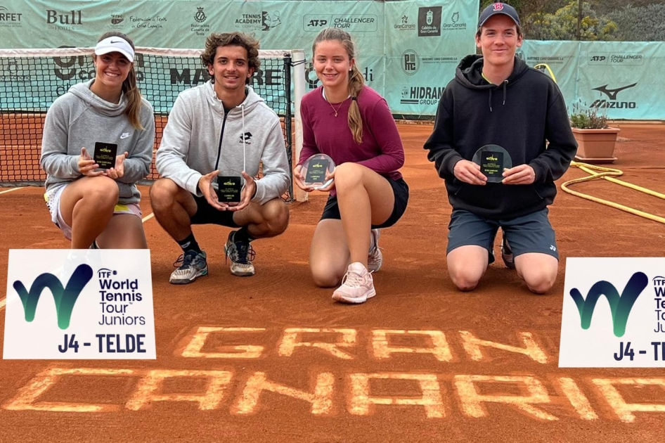 Ariana Geerlings y Felipe Virgili se imponen en el internacional júnior de Telde Ariana Geerlings y Felipe Virgili se imponen en el internacional júnior de Telde