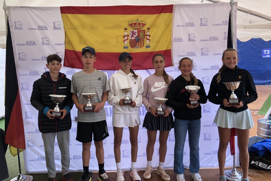 Final de Vega Aguilar en el internacional infantil de Madrid que acaba con victorias francesas Final de Vega Aguilar en el internacional infantil de Madrid que acaba con victorias francesas