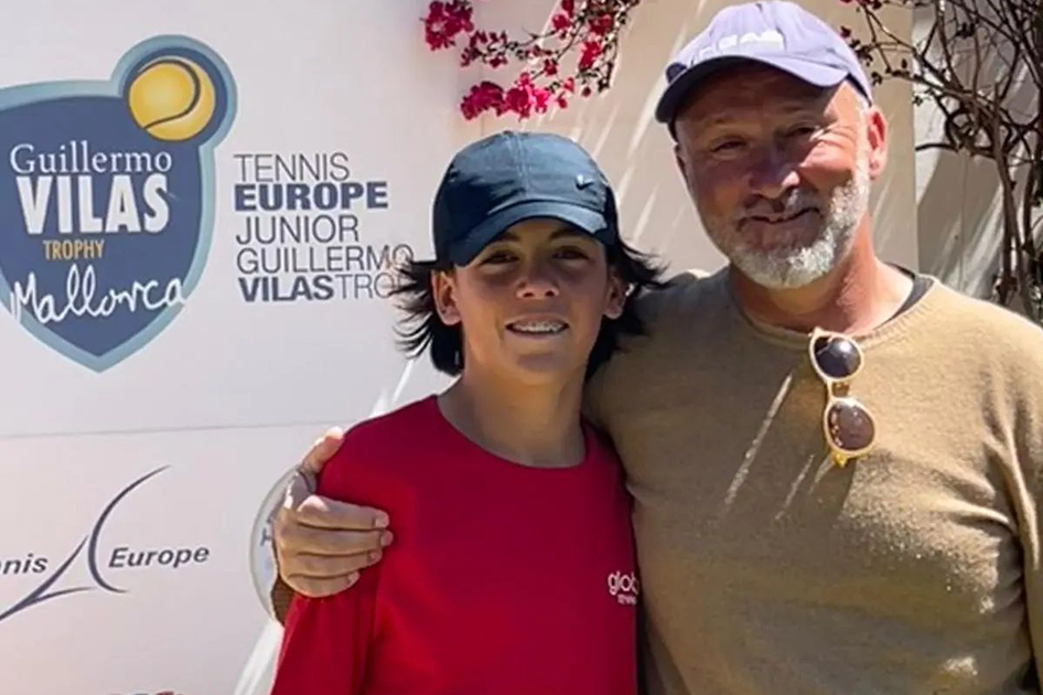 Primera final del balear Antoni Escarda en el internacional alevín de Palmanova Primera final del balear Antoni Escarda en el internacional alevín de Palmanova