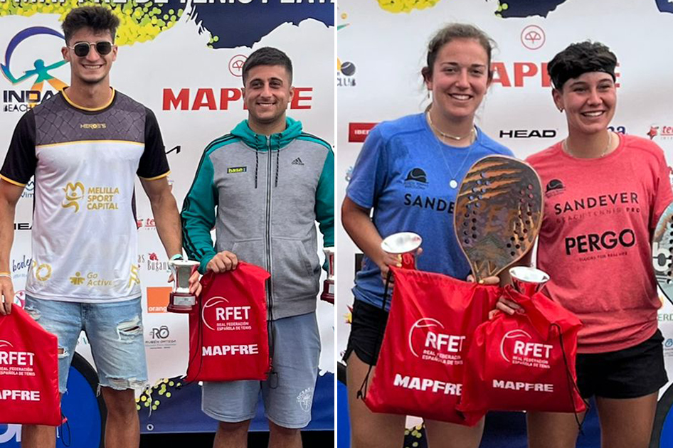 Lpez-Tejada y Costa-Fernndez se coronan en el 20 Campeonato de Espaa MAPFRE de Tenis Playa en Vera