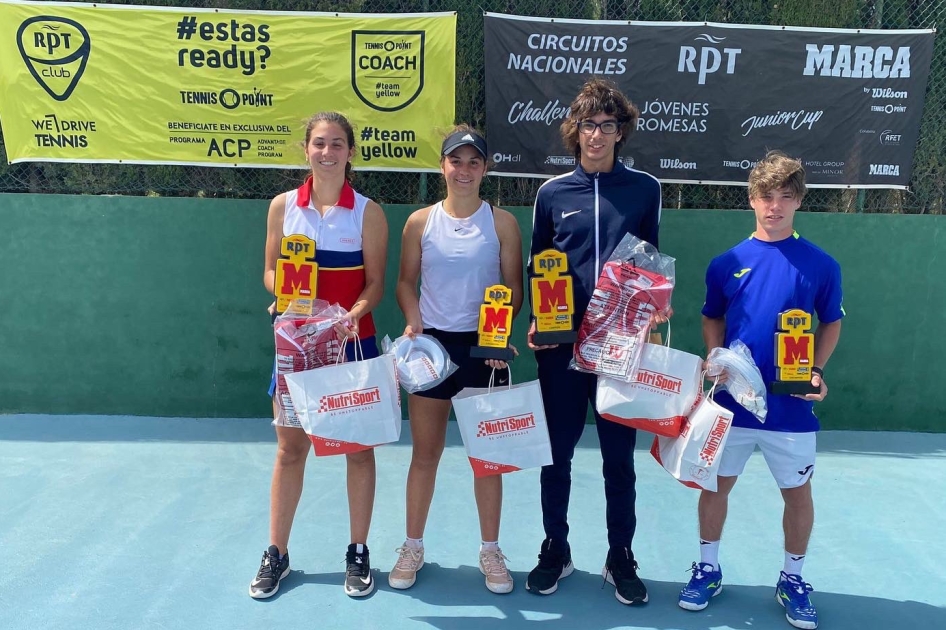 Victorias de Martina Genís y Álex Candelas en el Marca Jóvenes Promesas de Peñacañada Victorias de Martina Genís y Álex Candelas en el Marca Jóvenes Promesas de Peñacañada