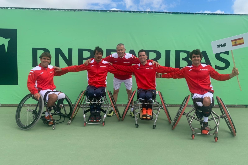 La Seleccin Espaola MAPFRE de Tenis en Silla disputa esta semana la Copa del Mundo en Portugal