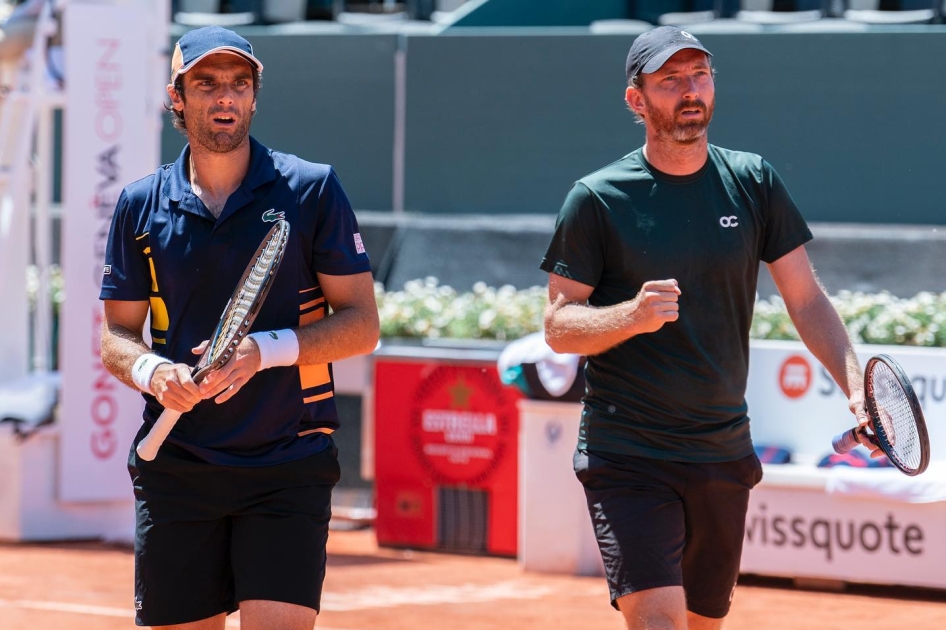 Pablo Andújar vuelve a quedarse a las puertas de su primer título de dobles en Ginebra
