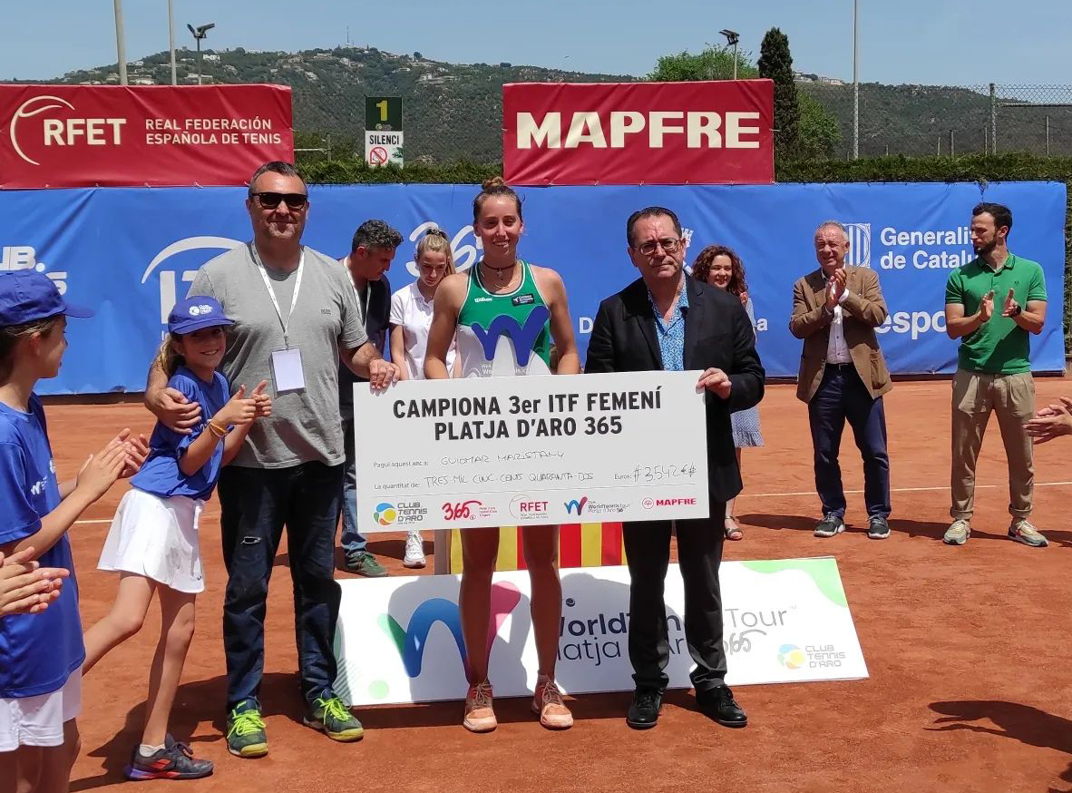 Guiomar Maristany gana el internacional de Platja d'Aro ante Jessica Bouzas