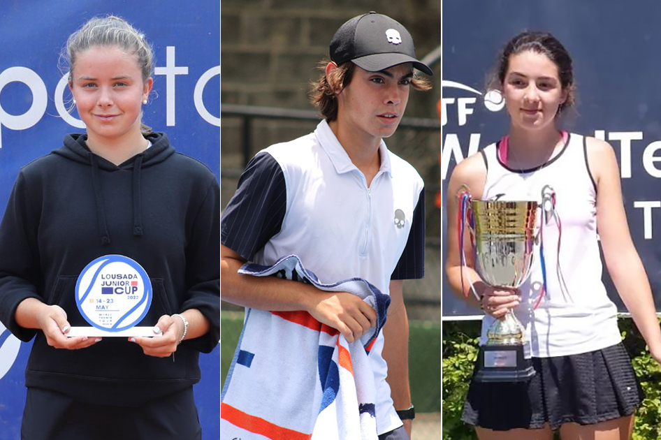 Victorias de Ariana Geerlings, Julin Alonso y M Paz Alberto en el circuito mundial jnior