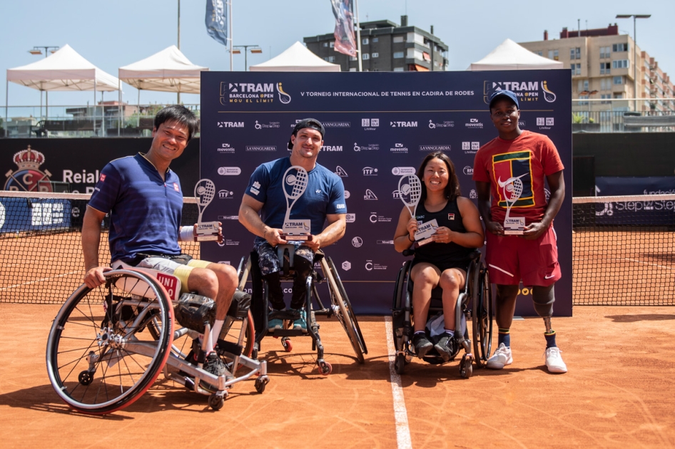 El argentino Gustavo Fernndez y la japonesa Yui Kamiji ganan el TRAM Barcelona Open