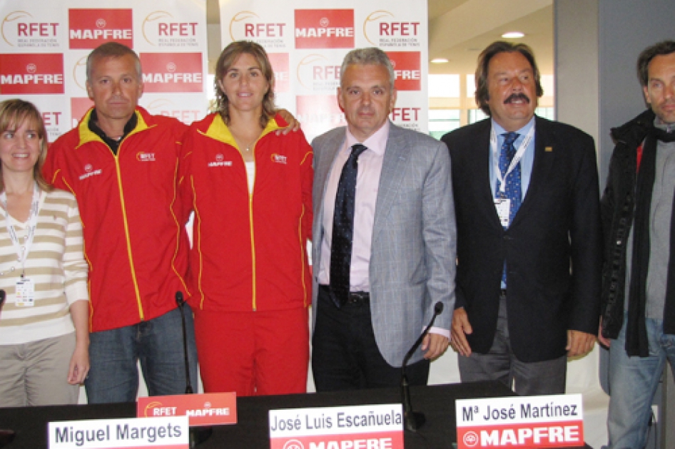 Mª José Martínez, Carla Suárez, Arantxa Parra y Nuria Llagostera jugarán la Fed Cup en Polonia Mª José Martínez, Carla Suárez, Arantxa Parra y Nuria Llagostera jugarán la Fed Cup en Polonia
