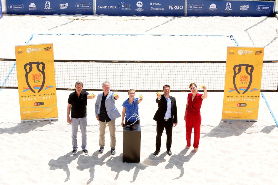 Barcelona entra en la elite del tenis playa mundial con su primer Sand Series