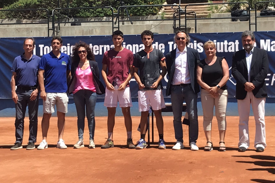 Pol Martín supera a Pablo Llamas en la final del primer internacional de Mataró Pol Martín supera a Pablo Llamas en la final del primer internacional de Mataró