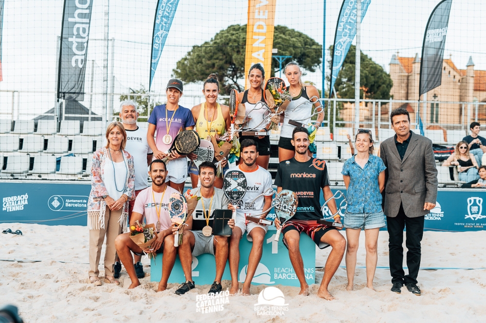 El Sand Series de Barcelona acaba con triunfos de Ramos-Capelletti y Gasparri-Valentini