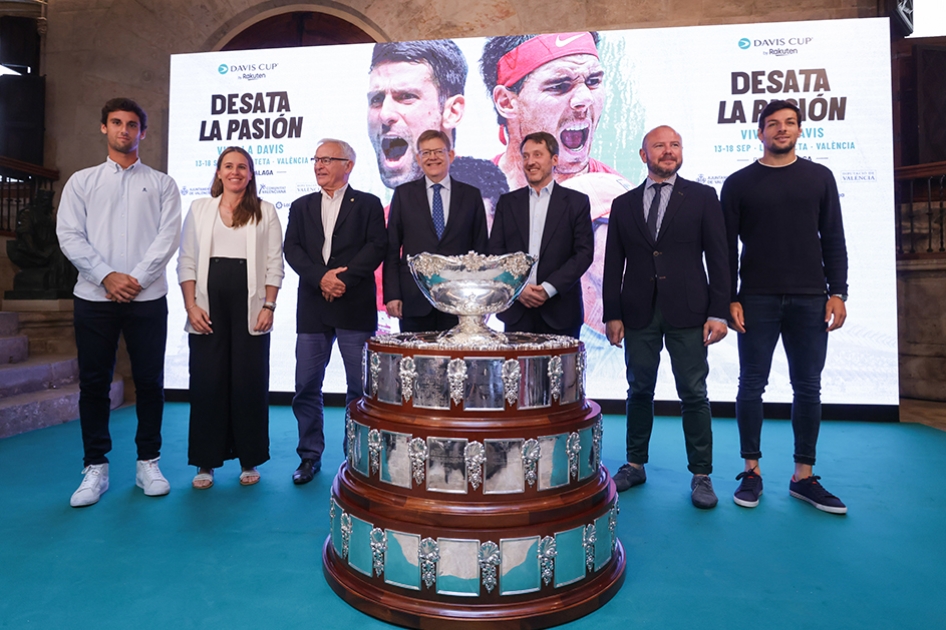 Valencia presenta su fase de grupos de las Finales de la Copa Davis 